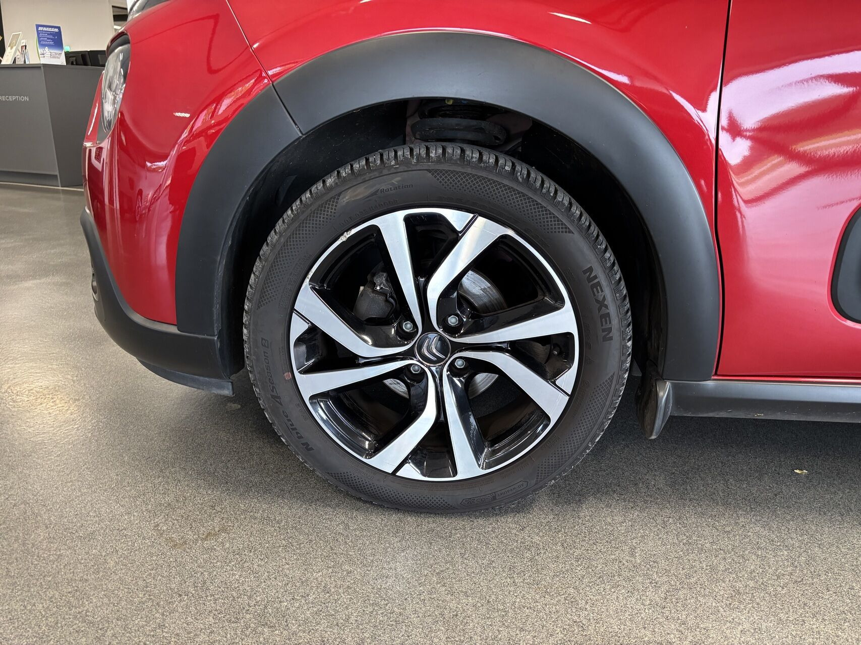 Rød Citroën C3 fra 2021
