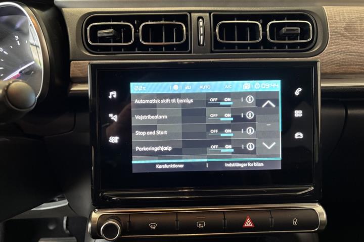 Rød Citroën C3 fra 2021