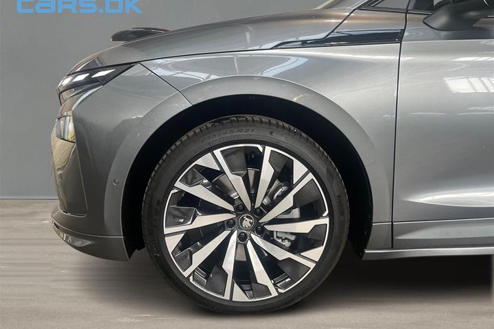 Grå Skoda Enyaq fra 2026