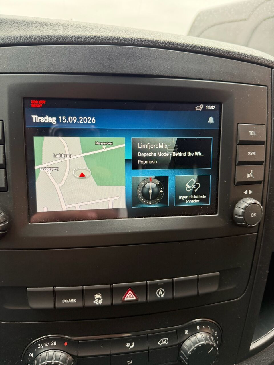 Hvid Mercedes Vito fra 2020