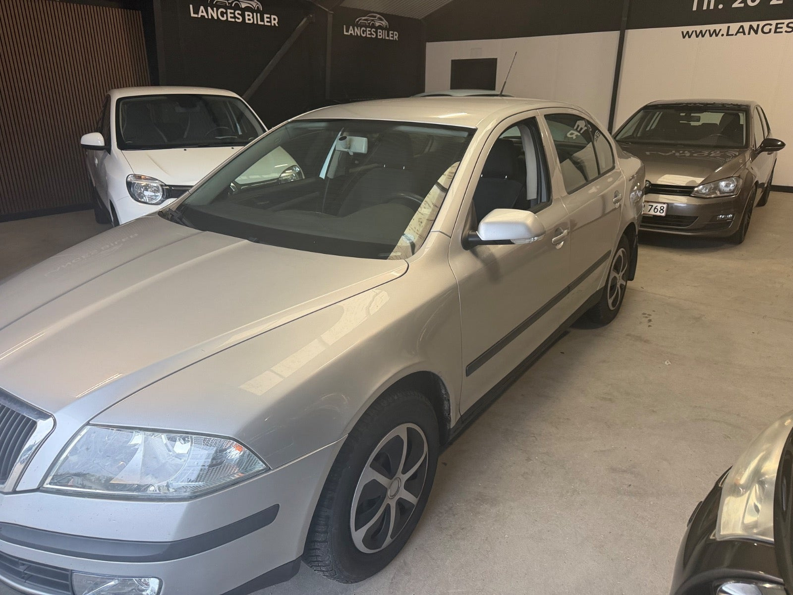 Sølv Skoda Octavia fra 2004