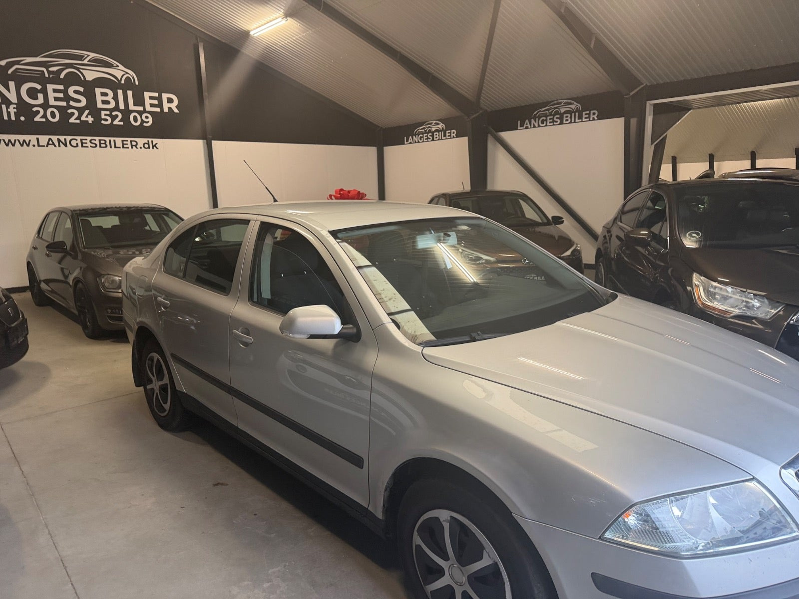 Sølv Skoda Octavia fra 2004
