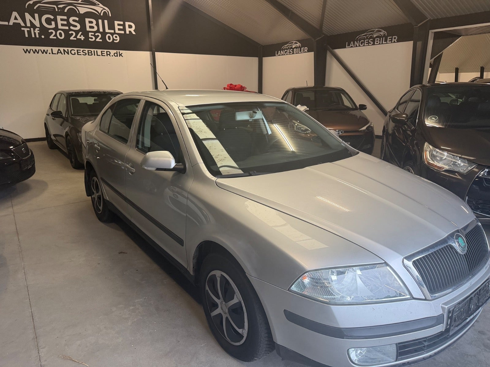 Sølv Skoda Octavia fra 2004