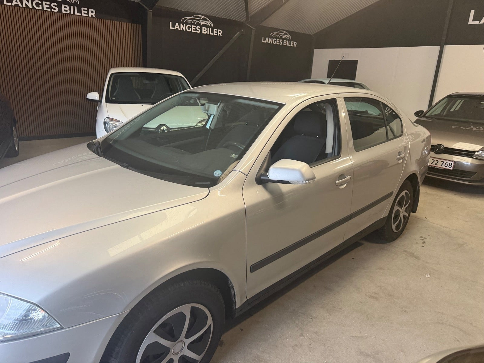 Sølv Skoda Octavia fra 2004