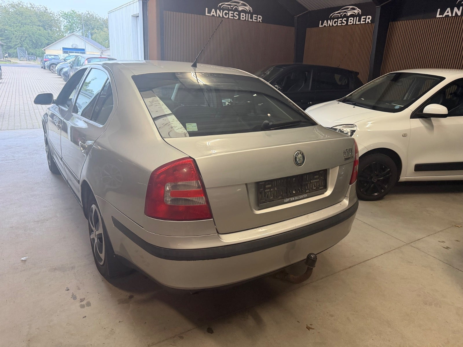 Sølv Skoda Octavia fra 2004