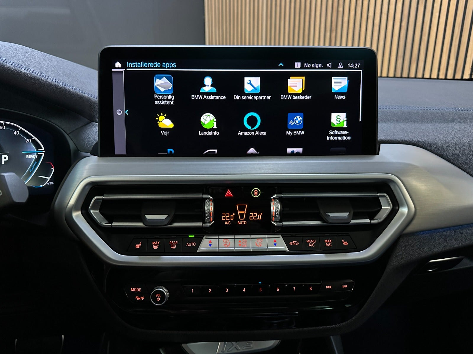 Sort BMW iX3 fra 2022