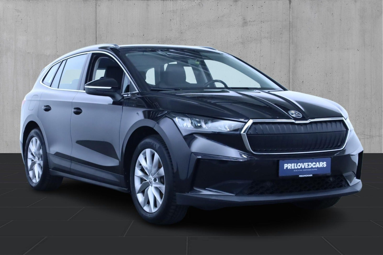 Sort Skoda Enyaq fra 2023