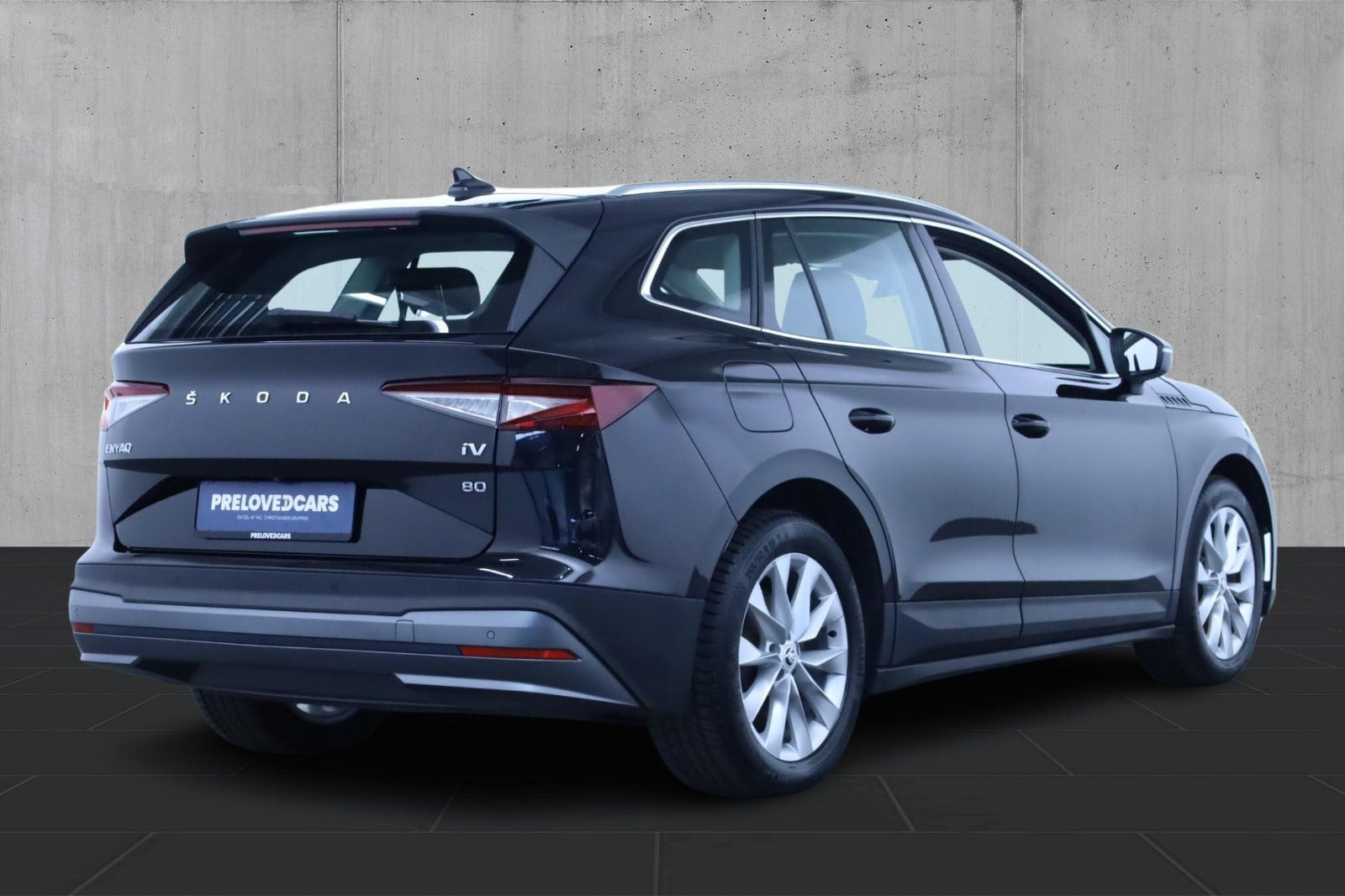 Sort Skoda Enyaq fra 2023
