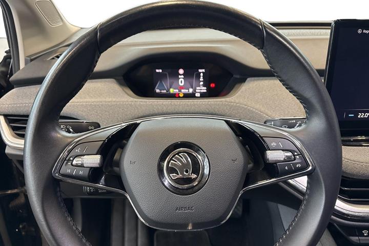 Sort Skoda Enyaq fra 2023