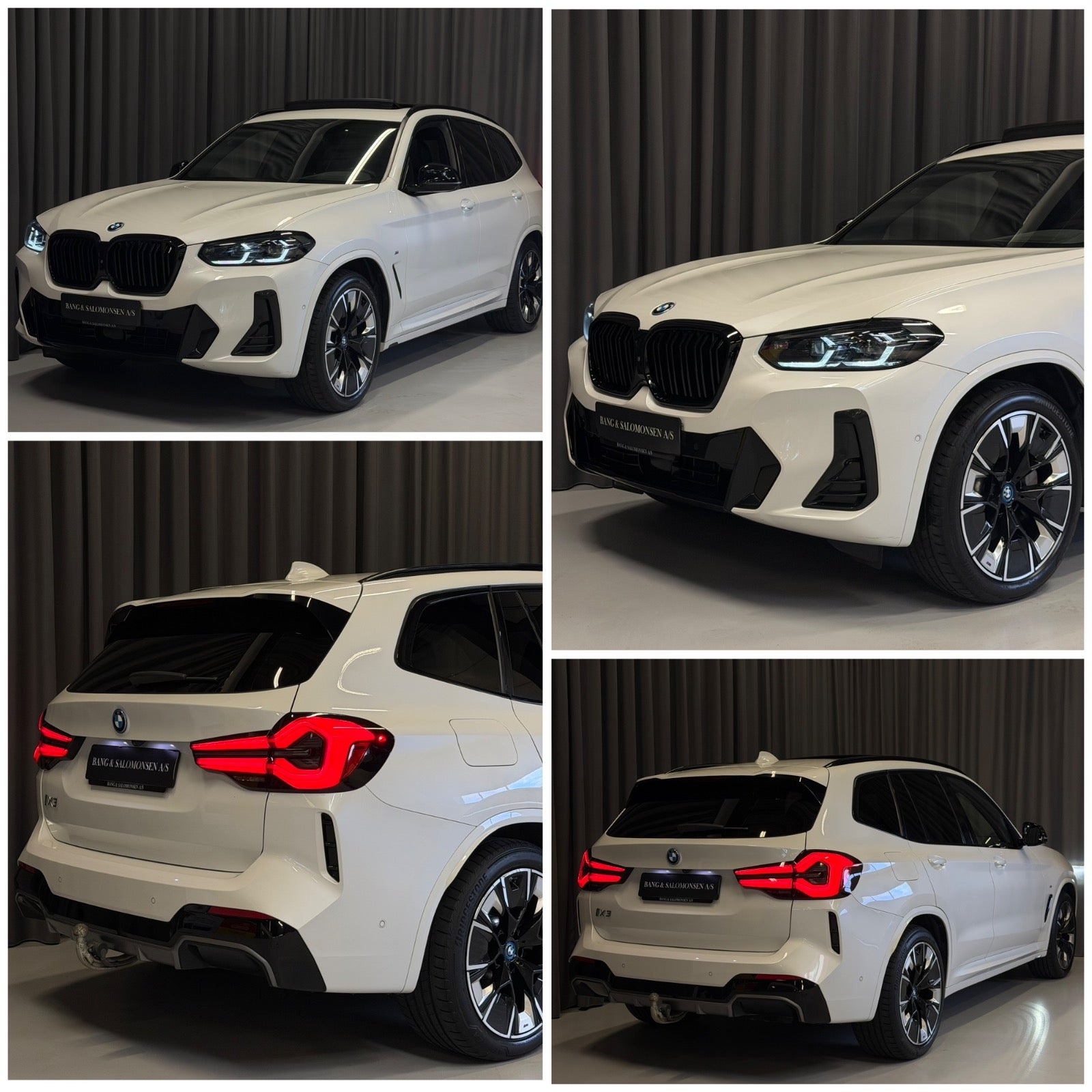 Hvid BMW iX3 fra 2022