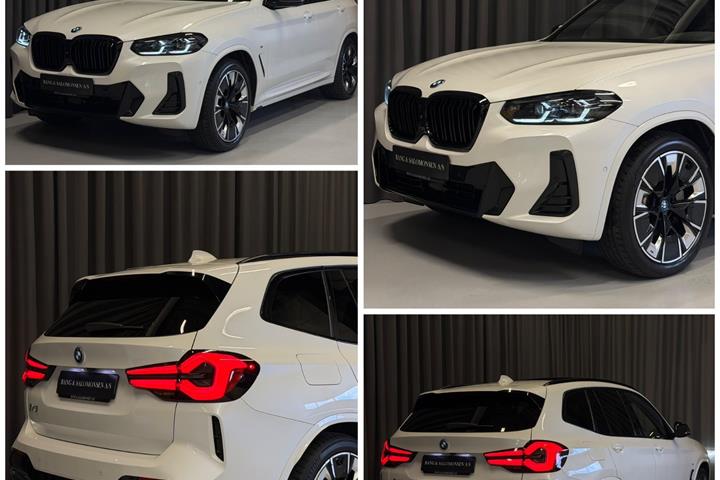 Hvid BMW iX3 fra 2022