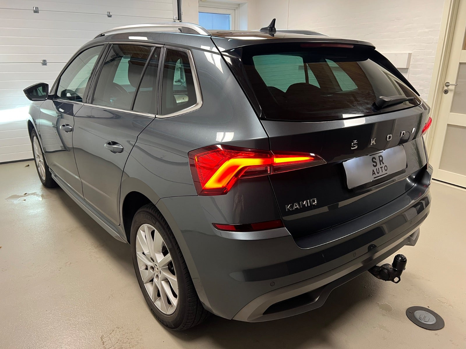 Grå Skoda Kamiq fra 2021