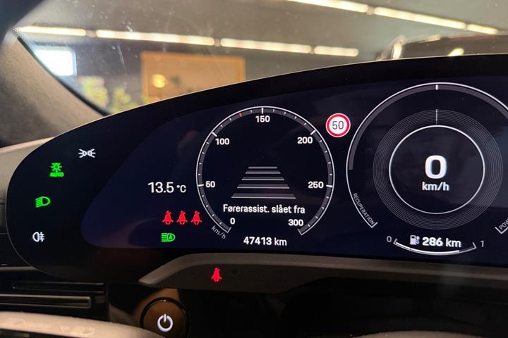 Sort Porsche Taycan 4S fra 2021