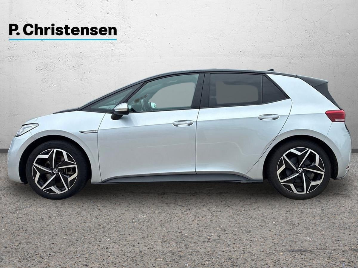 Sølv VW ID.3 fra 2021