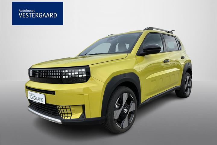 Gul Fiat Grande Panda fra 2025