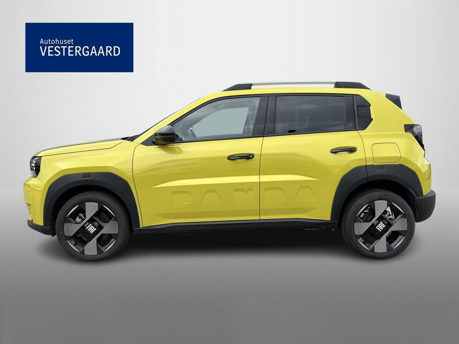 Gul Fiat Grande Panda fra 2025