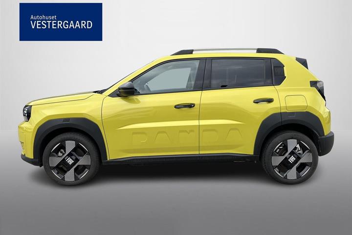 Gul Fiat Grande Panda fra 2025