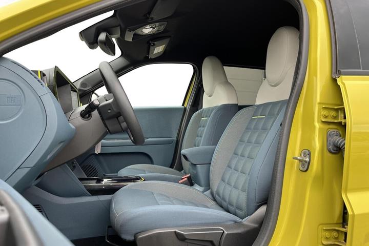 Gul Fiat Grande Panda fra 2025