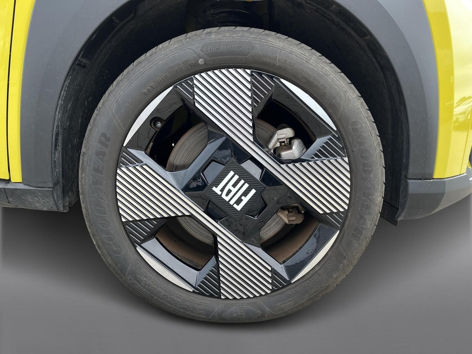 Gul Fiat Grande Panda fra 2025
