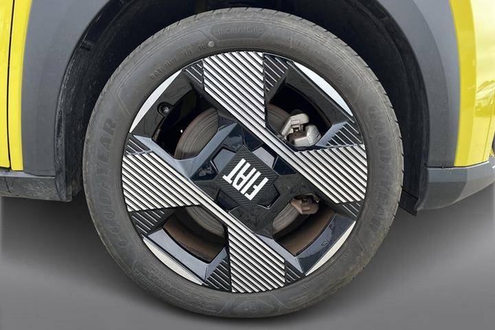 Gul Fiat Grande Panda fra 2025
