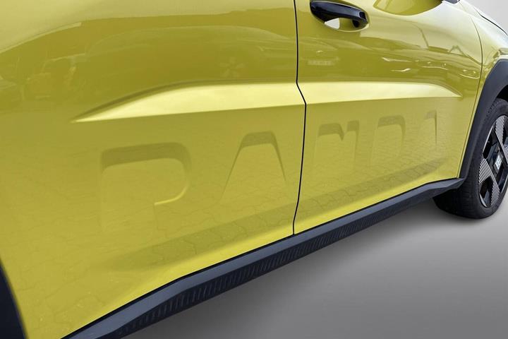 Gul Fiat Grande Panda fra 2025