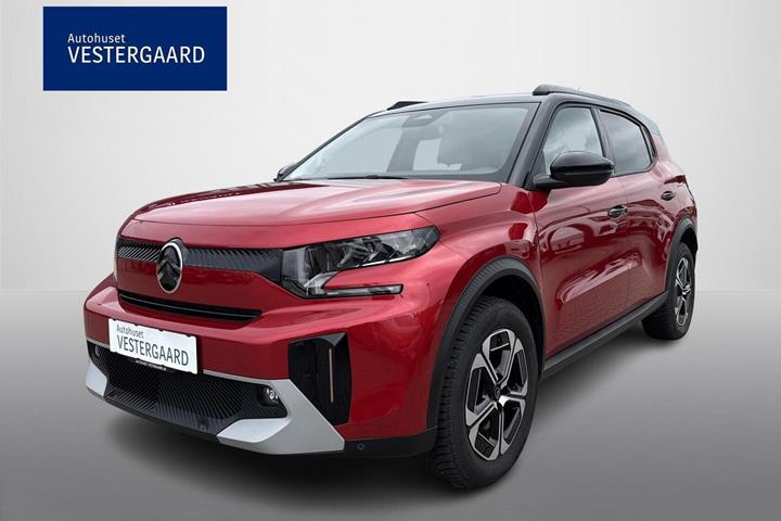 Rød Citroën e-C3 Aircross fra 2025
