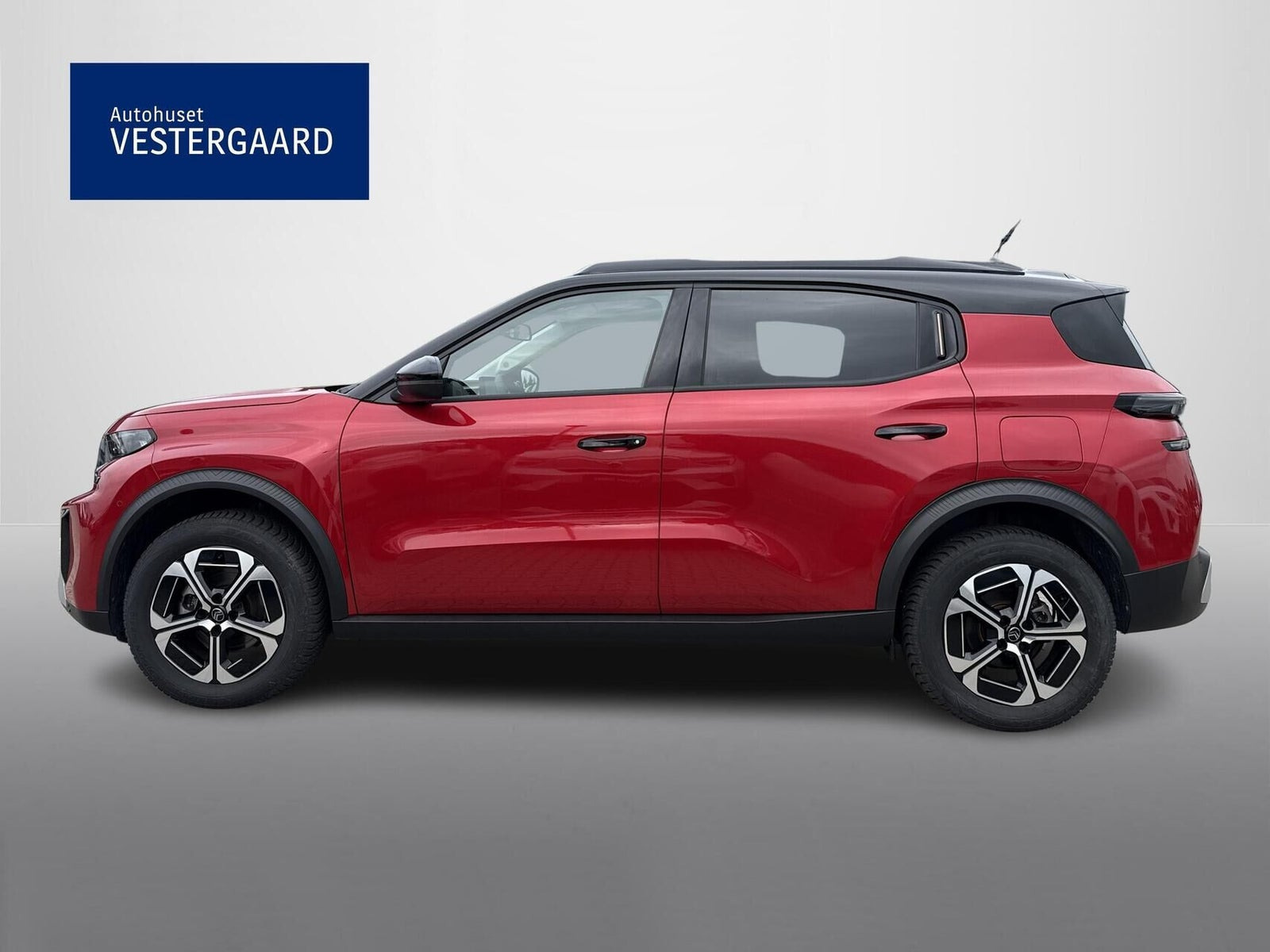 Rød Citroën e-C3 Aircross fra 2025