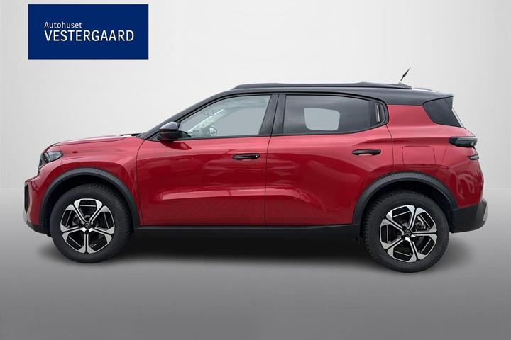 Rød Citroën e-C3 Aircross fra 2025