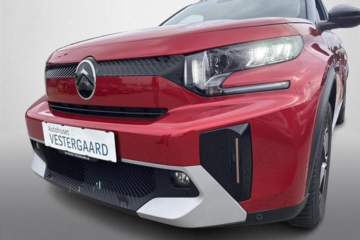 Rød Citroën e-C3 Aircross fra 2025