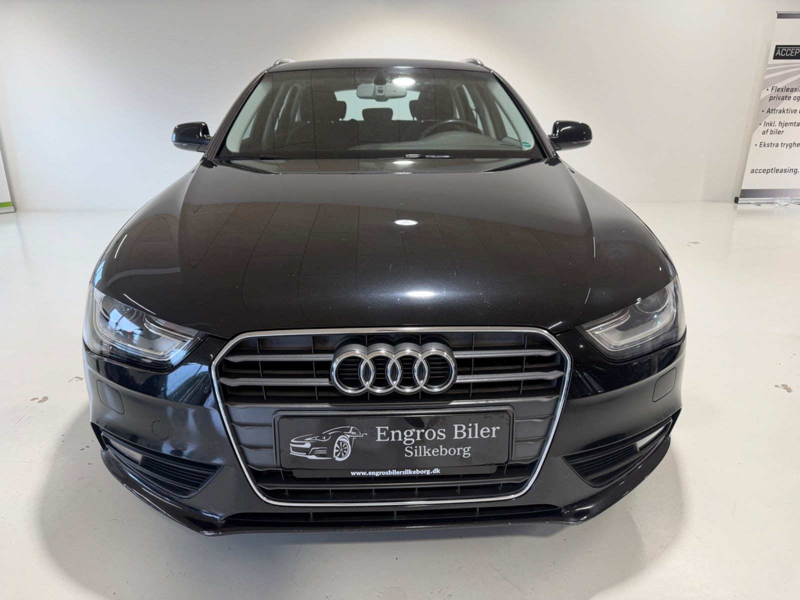 Sort Audi A4 fra 2012