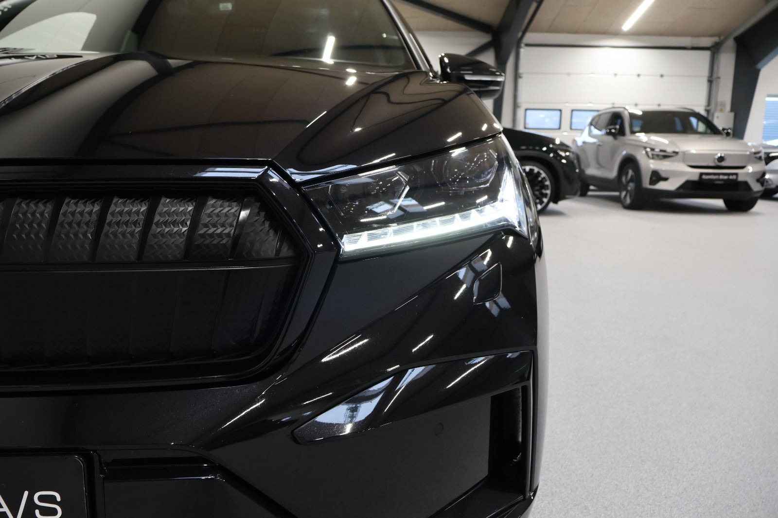 Sort Skoda Enyaq fra 2023