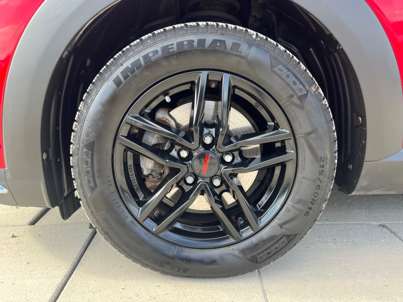 Rød Mazda CX-3 fra 2019