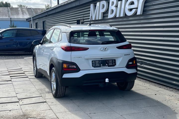 Hvid Hyundai Kona fra 2020