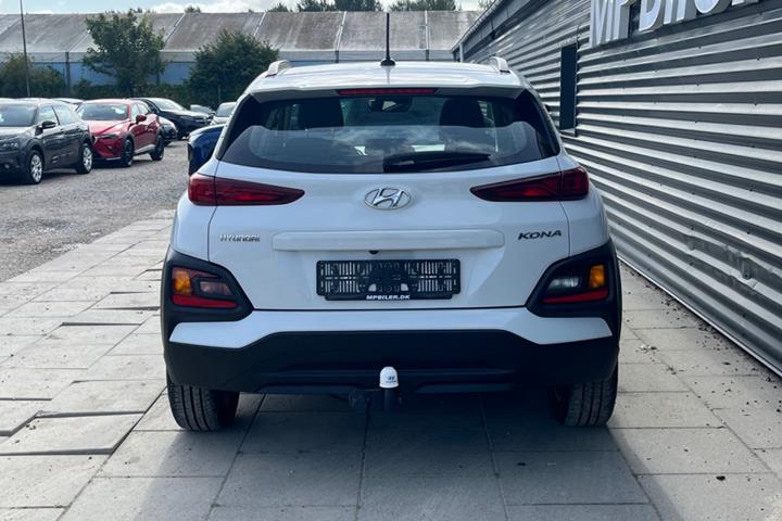 Hvid Hyundai Kona fra 2020