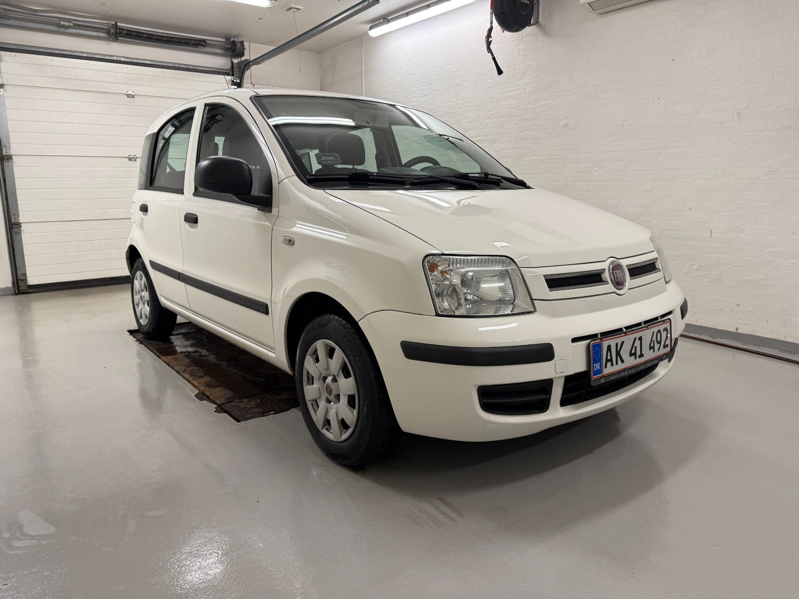 Hvid Fiat Panda fra 2010