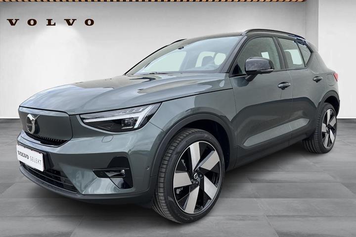 Grøn Volvo EX40 fra 2026