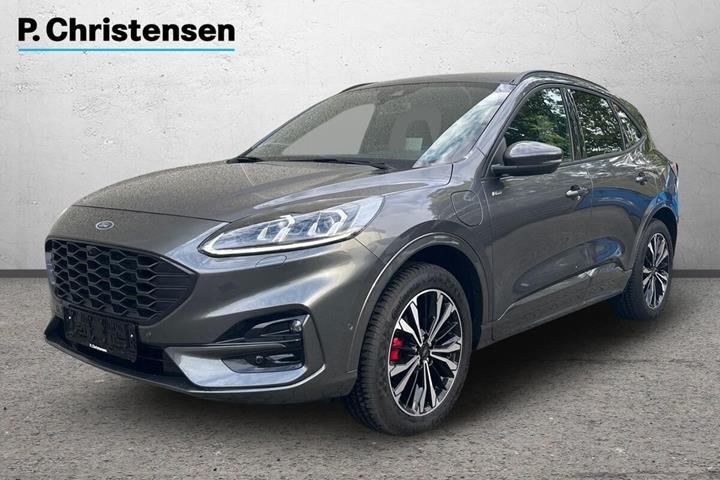 Grå Ford Kuga fra 2022 set udefra