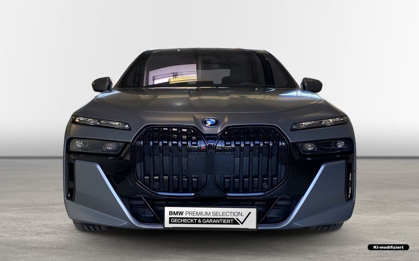 Grå BMW i7 fra 2023
