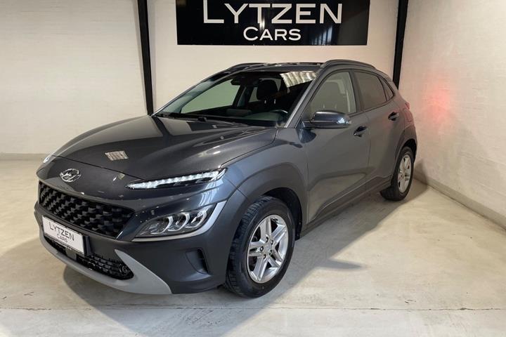 Grå Hyundai Kona fra 2021