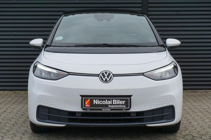 Hvid VW ID.3 fra 2021