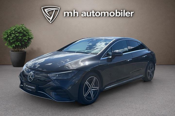 Grå Mercedes EQE350 fra 2023