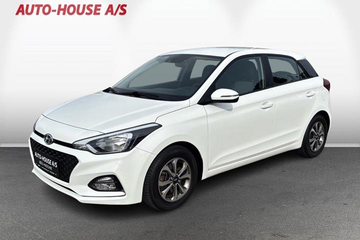 Hvid Hyundai i20 fra 2019