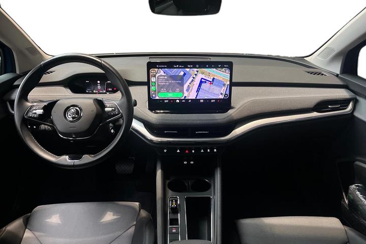 Blå Skoda Enyaq fra 2022