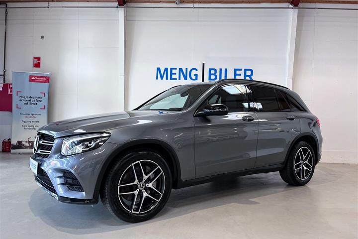 Grå Mercedes GLC220 d fra 2019