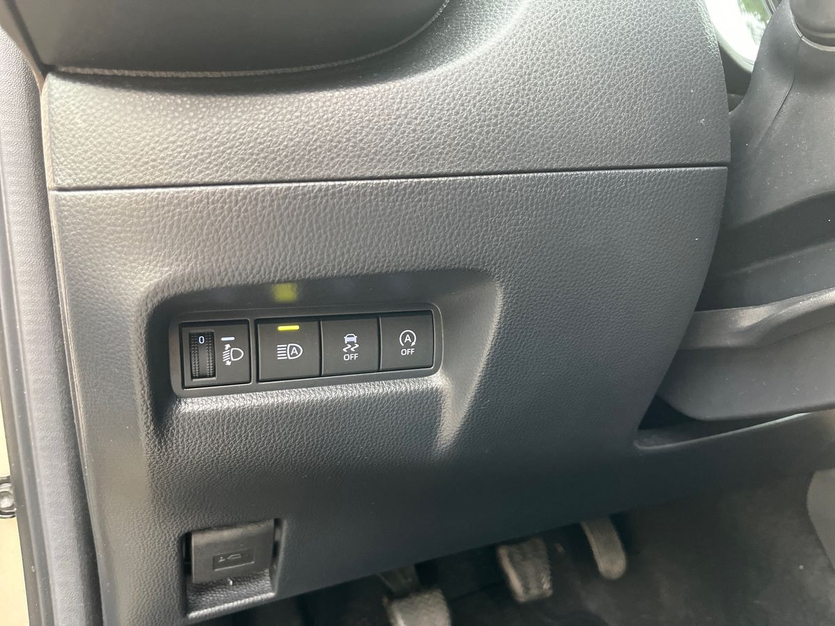Grå Toyota Aygo X fra 2024