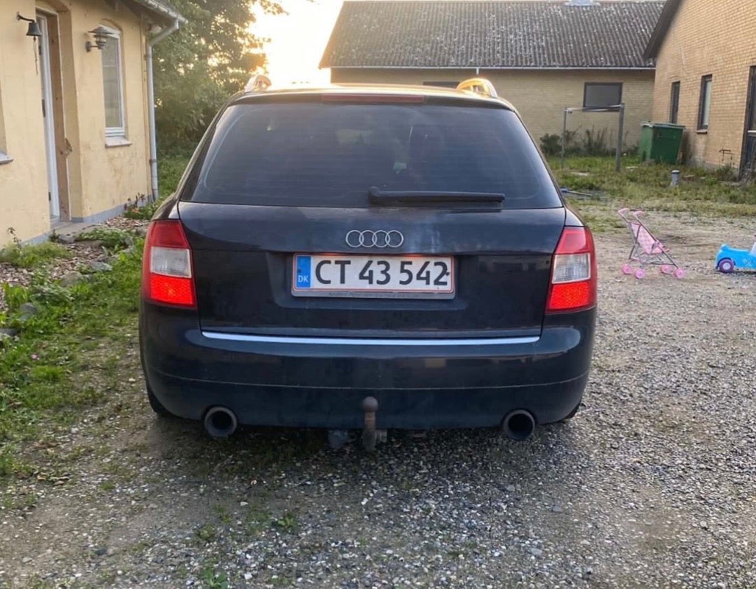 Sort Audi A4 fra 2004