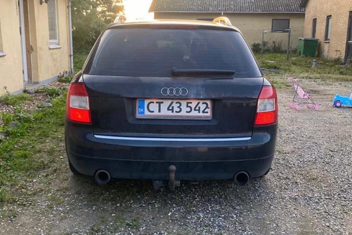 Sort Audi A4 fra 2004