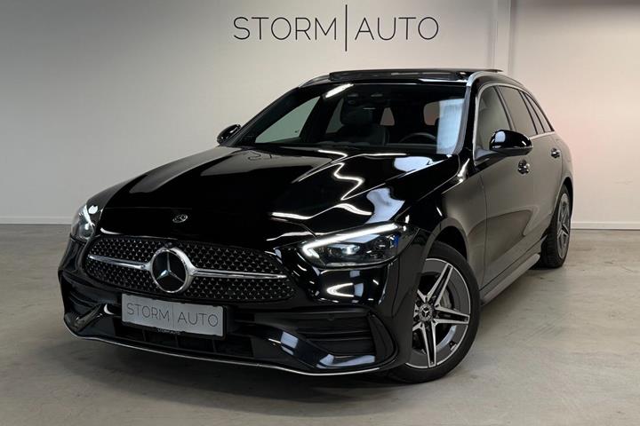 Sort Mercedes C300 e fra 2023