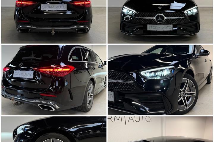 Sort Mercedes C300 e fra 2023