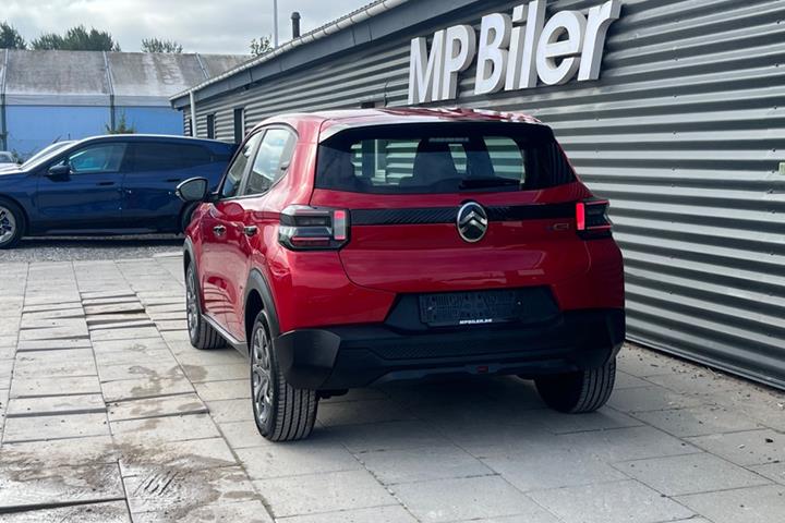Rød Citroën ë-C3 fra 2024